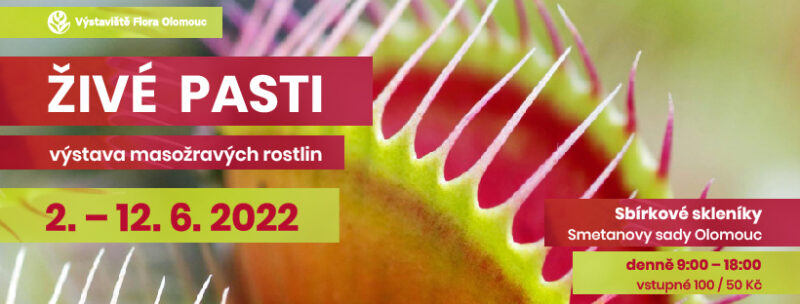 Živé pasti – výstava masožravých rostlin / fotogalerie / ŽP FB 820x312 01