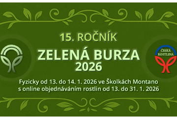 Zelená burza 2026 již příští týden