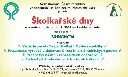 Školkařské dny 2018 / fotogalerie / zahradnictvi_12-2017zal.indd